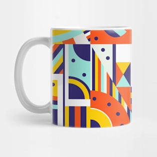 Colorful geometric artwork Mug